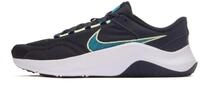 Nike Herren Legend Essential 3 Sneaker, Anthrazit/Blau-Blitz-Wei&szlig;-Schwarz, 44 EU