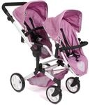 Bayer Chic 2000 - Puppenwagen Linus Duo, Zwillingspuppenwagen f&uuml;r Kinder von 4 bis 8