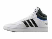 Adidas Herren Hoops 3.0 MID Sneaker, FTWR White/Green Oxide/Team royal Blue, 46...