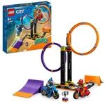 LEGO 60360 City Stuntz Kreisende Reifen-Challenge, 1 oder 2 Spieler Wettbewerbe...