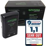 Patona V-Mount Akku, Lithium Ionen Akku 95 Wh / 14,4 V / 6600 mAh, Kameraakku...