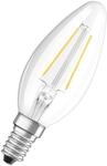 Osram Filament LED Lampe mit E14 Sockel, Kerzenform, Warmweiss (2700 K), 2,50 W,