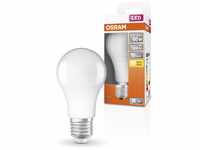 OSRAM LED Star Classic A60 LED Lampe für E27 Sockel, Birnenform, matte Optik,...