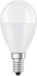 OSRAM LED Lampe mit E14 Sockel, Warmweiss (2700K), Tropfenform, 7.5W, Ersatz...