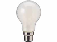 OSRAM LED Star matte Filament LED Lampe, B22d Sockel, Kaltweiß (4000K), Birnenform,