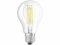 OSRAM Dimmbare Filament LED Lampe mit E27 Sockel, Kaltweiss (4000K), Tropfenform, 5W,