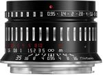 TTArtisan 35 mm F0,95 APS-C gro&szlig;e Blende manueller Fokus spiegellose Kameras