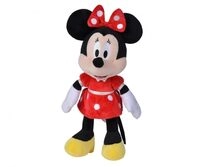 Simba 6315870226 - Disney Minnie Mouse, 25cm Pl&uuml;schtier im roten Kleid, Kuscheltier,