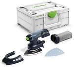 Festool Akku-Deltaschleifer DTSC 400-Basic (mit Schleifschuh, Protector,