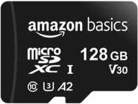 Amazon Basics MicroSDXC-Speicherkarte, 128 gb, mit SD-Adapter, A2, U3, 100 MB/s max.
