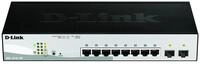 D-Link DGS-1210-10P/E 10-Port Gigabit Smart+ Switch (10 Port, 2x SFP, 20 Gbps