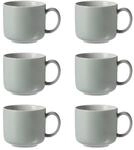 Ritzenhoff & Breker Kaffeetassen Jasper, Mint, 6er Set, 240 ml, Teetassen &
