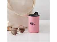 Design Letters Thermobecher KISS | Thermobecher kaffee to go | Kaffeebecher To...