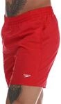 Speedo Herren Watershorts Solid Leisure, Fed Red, S/16 Zoll, 8-156916446
