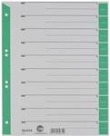 Leitz Register f&uuml;r A4, Deckblatt und 10 Trennbl&auml;tter, Taben individuell