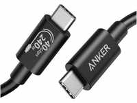 Anker USB 4 Kabel 100cm, Unterstützt 8K HD Display, 40 Gbit/s Datentransfer,...