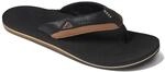 Reef Zehentrenner Sandale Cushion Dawn Black/Tan EU 40 (man)