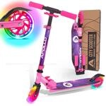Apollo Scooter LED - Moonracer City Scooter mit Federung, Roller klappbar...
