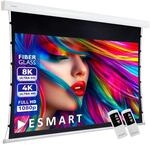 ESMART Expert XTS Tension-Leinwand, Gesamtbreite 370 cm, Tuch: Grau | Bildfl&auml;che 332