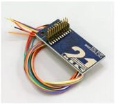 ESU Adapterplatine 21MTC f&uuml;r 8 verst&auml;rkte Ausg&auml;nge | angel&ouml;teten Kabel | Spur