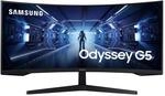Samsung Gaming Monitor G5 C34G55TWWP, 34 Zoll, VA-Panel, UWQHD-Aufl&ouml;sung, AMD