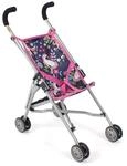 Bayer Chic 2000 Puppenbuggy Roma, Puppenwagen, Mini-Buggy, Einhorn, Navy, pink,