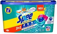 Spee Power Caps Frische-Kick 3+1, Vollwaschmittel, 40 Waschladungen, Reinheit,