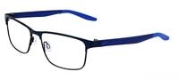 NIKE Brille Gr&ouml;&szlig;e 54 mm SATIN NAVY,RACER BLUE, EYE SIZE: 54 BRIDGE: 16...