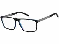 Tommy Hilfiger Unisex Th 1828 Sunglasses, D51/15 Black Blue, 58