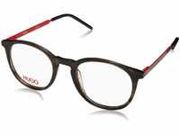 BOSS Hugo Unisex Hg 1017 Sunglasses, PZH/21 Striped Grey, 49