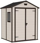 Keter Manor 6x5DD Gartenhaus wetterfest 4.8m&sup3;, Kunststoff, Outdoor, Au&szlig;enma&szlig;e: