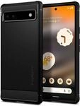 Spigen Rugged Armor H&uuml;lle Kompatibel mit Google Pixel 6a -Schwarz