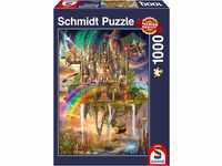 Schmidt Spiele 58979 Stadt im Himmel, 1.000 Teile Puzzle, bunt