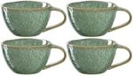 Leonardo Matera Kaffee-Tassen 4-er Set, sp&uuml;lmaschinengeeignete Keramik-Tasse, 4