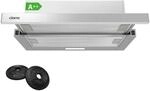 CIARRA CBCS6906D A++ Flachschirmhaube 60 cm leise ab 46 bis 58 dB 391 m&sup3;/h