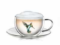 Creano Thermo-Tasse Hummi für Tee/Latte Macchiato, doppelwandig, mit...