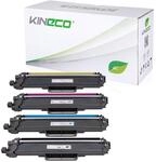 Kineco TN247 TN243CMYK Toner Set kompatibel f&uuml;r Brother MFC L3750CDW DCP-L3550CDW