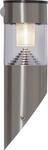 LED-Solar-Wandleuchte "Marbella" Edelstahl mit Bewegungsmelder, 10LM/80LM