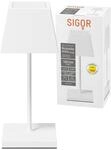 SIGOR Nuindie mini - Dimmbare kleine LED Akku-Tischleuchte Indoor & Outdoor mit