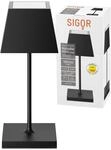SIGOR Nuindie mini - Dimmbare kleine LED Akku-Tischleuchte Indoor & Outdoor mit