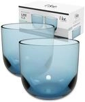 like. by Villeroy & Boch &ndash; Like Glass Wasserglas Blau, Sp&uuml;lmaschinenfest, Glas,