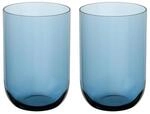 like. by Villeroy & Boch &ndash; Like Glass Longdrink-Glas Blau, Sp&uuml;lmaschinenfest,
