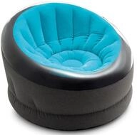 Intex Jazzy Armchair, aufblasbarer Stuhl, (L) 1,12 x (l) 1,09 x (H) 0, 69m,