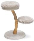 Designed by Lotte Zora, Kratzbaum, Holz, grau, 50x50x72 cm