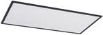Lindby LED Panel Nelios (Modern) in Schwarz aus Aluminium (1 flammig,) - B&uuml;rolampe