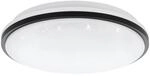 EGLO LED Deckenlampe Marunella-S, &Oslash; 34 cm, Kristall Deckenleuchte, K&uuml;chenlampe