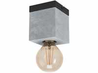 EGLO Deckenlampe Prestwick 3, 1 flammige Deckenleuchte, industrial, Wohnzimmerlampe