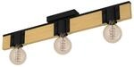 EGLO Deckenstrahler Bailrigg, 3-flammige Deckenlampe, FSC100HB