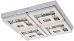 EGLO LED Deckenleuchte Fradelo, 8 flammige Deckenlampe modern, Wohnzimmerlampe...
