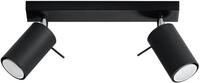 SOLLUX lighting Deckenlampe Deckenleuchte Deckenstrahler Stahl 2 Flammig...